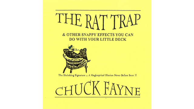 Chuck Fayne - The Rat Trap - Magic Ebooks Chuck Fayne - The Rat Trap - Magic Ebooks