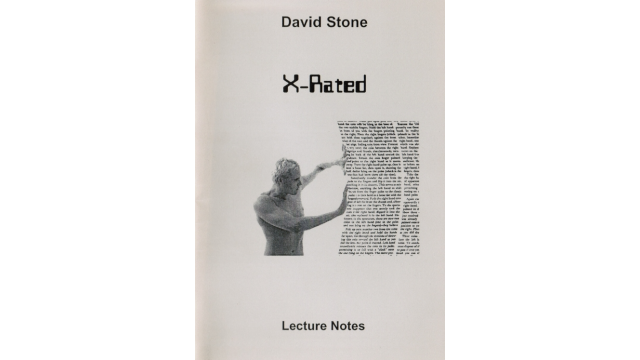David Stone - X-Rated Lecture Notes - Magic Ebooks