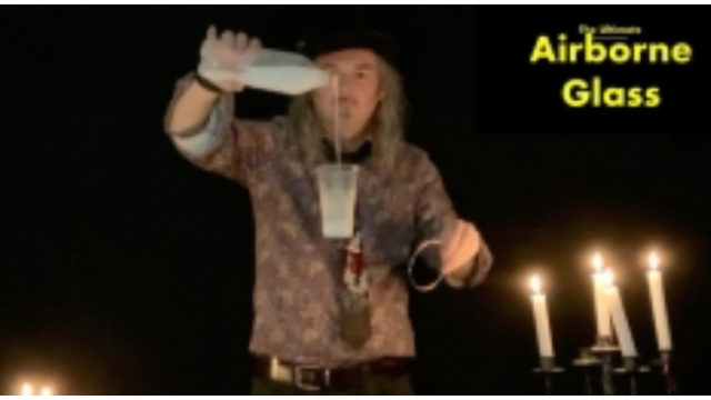 Andy Duroe - Ultimate Airborne Levitating Glass - Magic DVDs