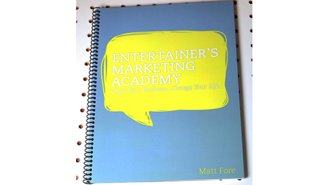 Entertainer's Marketing Academy (EMA) by Matt Fore - Book - Magic Ebooks Entertainer's Marketing Academy (EMA) by Matt Fore - Book - Magic Ebooks