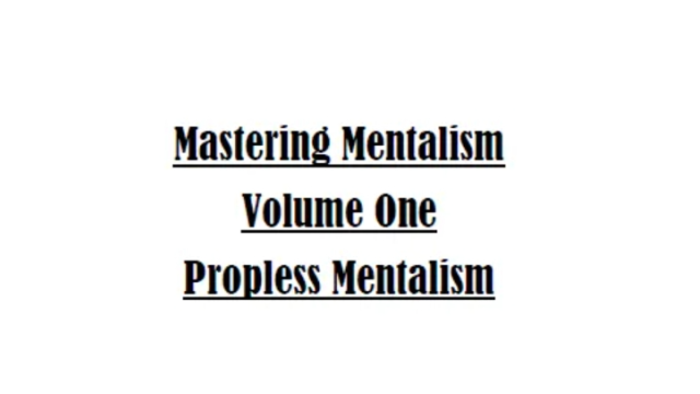 Sam Wooding – Mastering Mentalism Vol. 1 Propless Mentalism - 2025 Sam Wooding – Mastering Mentalism Vol. 1 Propless Mentalism - 2025