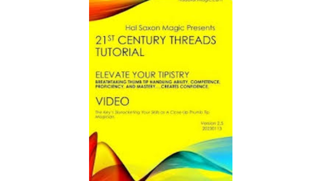 Hal Saxon - 21st Century Threads - Magic DVDs Hal Saxon - 21st Century Threads - Magic DVDs