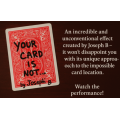 Your Card is Not by Joseph B