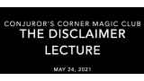 Tom Dobrowolski The Disclaimer Lecture 24 May 2021 Tom Dobrowolski The Disclaimer Lecture 24 May 2021
