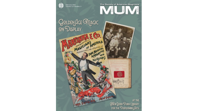 MUM February 2026 – The Society of American Magicians - 2026