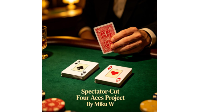 Spectator-Cut Four Aces Project By Miku W - Card Tricks Spectator-Cut Four Aces Project By Miku W - Card Tricks