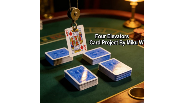 Four Elevators Card Project By Miku W - Card Tricks Four Elevators Card Project By Miku W - Card Tricks
